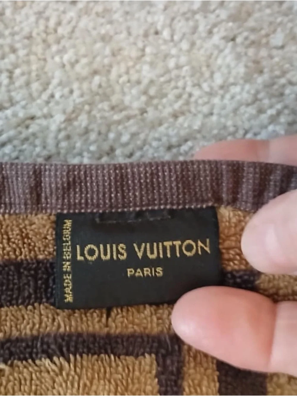 Louis Vuitton MonogramCotton Towel Reversible